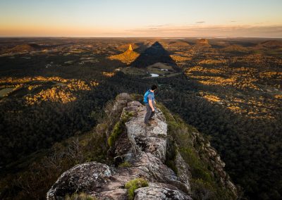 Beerwah Mountain Shadow by Lachlan Gardiner